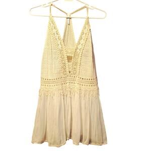 Chio italy crochet tank top size xs